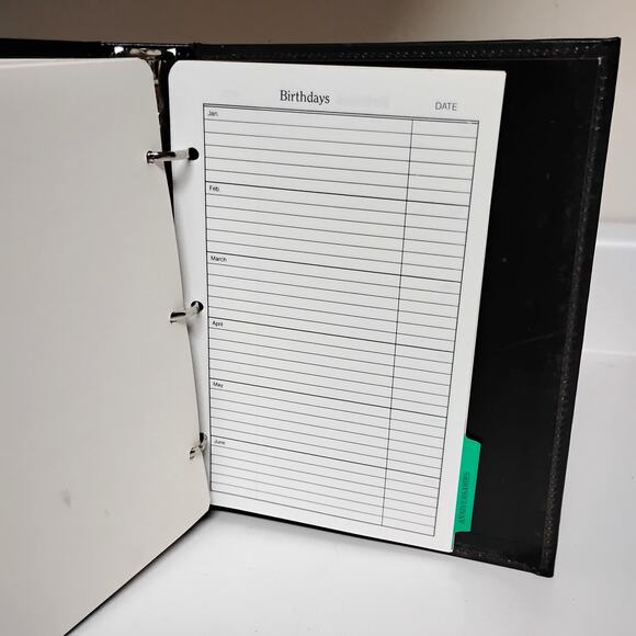 📖 Vintage Stuart Hall Address Book ✨ Retro Organizer - Picture 6 of 14